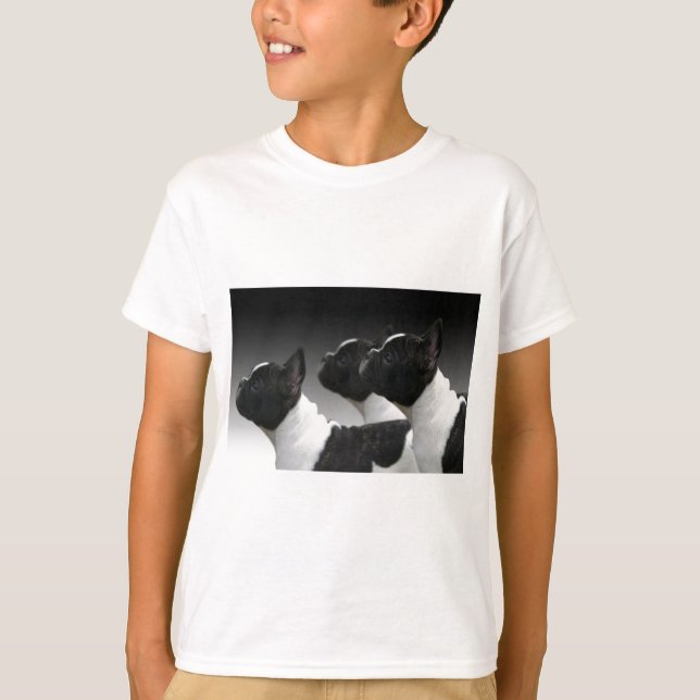 französische Bulldogge T-Shirt (Vorderseite)