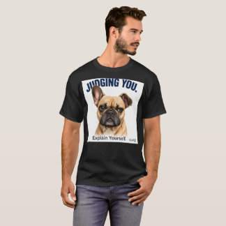 Französische Bulldogge T-Shirt für Hundepapas, die