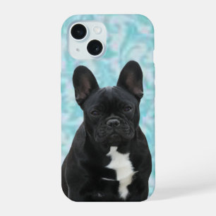 Französische Bulldogge Thanksgiving Grusskarte iPhone 15 Hülle