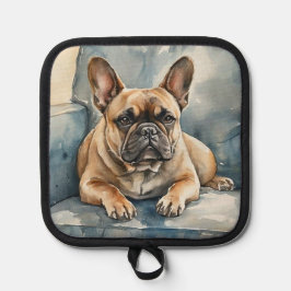 Französische Bulldogge Topflappen