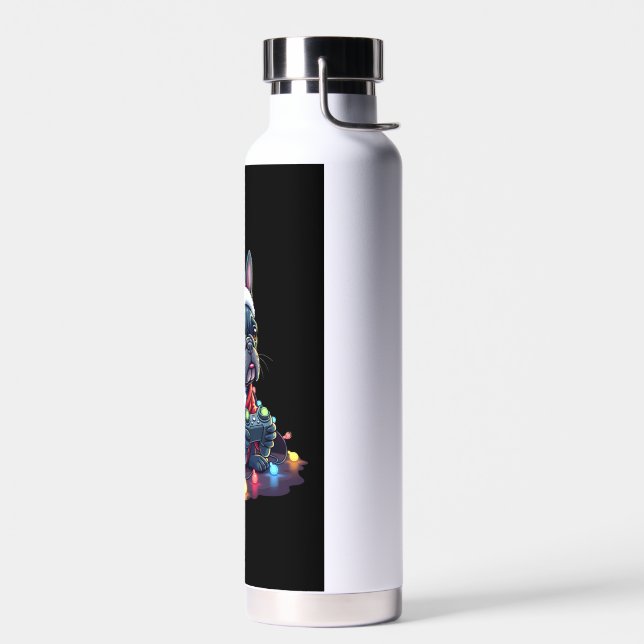 Französische Bulldogge Videospiel Controller Leich Trinkflasche (Links)