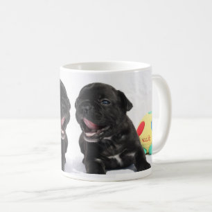 Französische Bulldogge Welpe French Bulldog Kaffeetasse