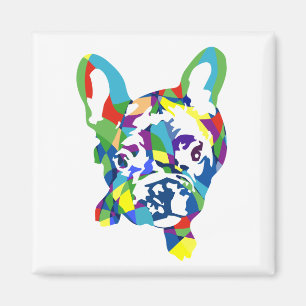 Französische Bulldogge Welpe Magnet