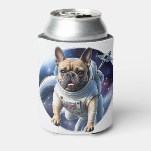 Französische Bulldogge Weltraum French Bulldog Dosenkühler