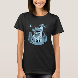 Französische Bulldogge Western Cowboy Grafik T-Shirt