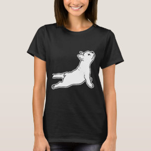 Französische Bulldogge Yoga Meditation T-Shirt