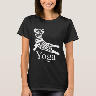 Französische Bulldogge Yoga T-Shirt