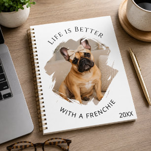 Französische Bulldogge Zitat Foto 2027 Planer