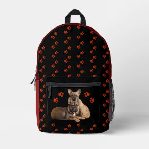 Französische Bulldogge zwei Freunde French Bulldog Bedruckter Rucksack