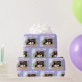 Französische Bulldogge Zwiebel French Bulldog Geschenkpapier