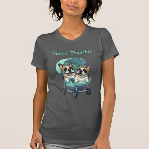 Französische Bulldogge Zwillinge T-Shirt