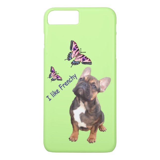 Französische Bulldoggen Case-Mate iPhone Hülle (Rückseite)