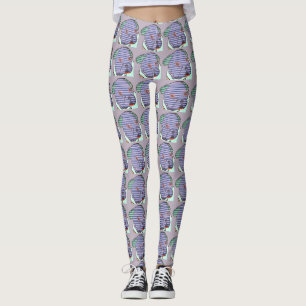 Französische Bulldoggen Comic French Bulldog Leggings