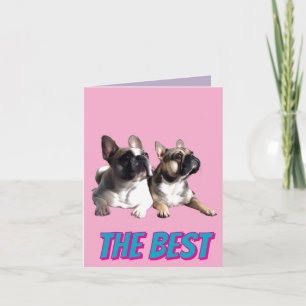 Französische Bulldoggen French Bulldog the Best Einladung