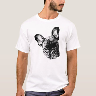 Französische Bulldoggen-Gesicht T-Shirt