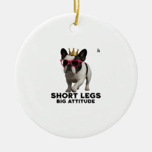 Französische Bulldoggen Hunde Liebhaber Keramik Ornament