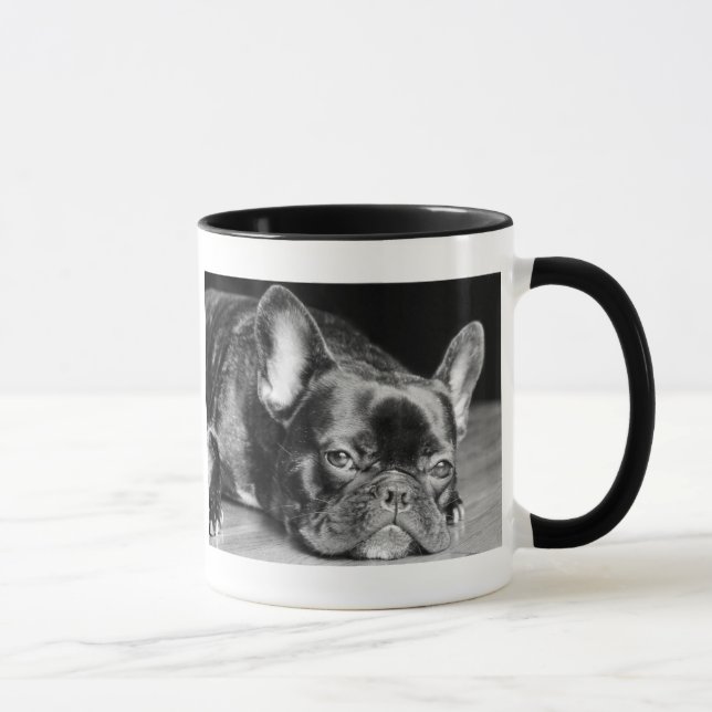 Französische Bulldoggen-Hundezucht-Tasse Tasse (Rechts)