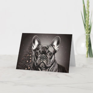 Französische Bulldoggen-Karten Karte