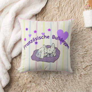 Französische Bulldoggen Kissen