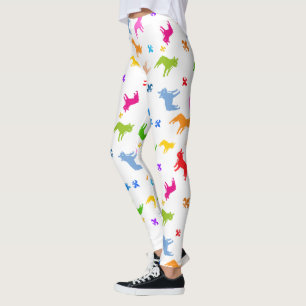 Französische Bulldoggen Leggings