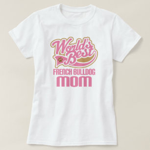 Französische Bulldoggen-Mama-Hundezucht-Geschenk T-Shirt