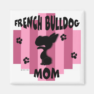 Französische Bulldoggen-Mama-Magnet Magnet