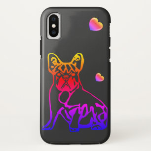Französische Bulldoggen mit Herz French Bulldog Case-Mate iPhone Hülle