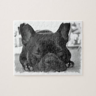 Französische Bulldoggen-Puzzlespiel Puzzle