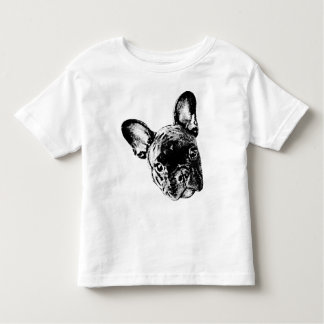 Französische Bulldoggen-Säuglings-Shirt Kleinkind T-shirt