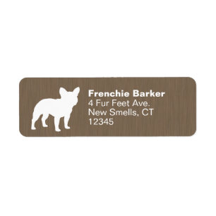 Französische Bulldoggen-Silhouette Frenchie
