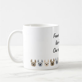 Französische Bulldoggen sind wie Pommes-Frites! Kaffeetasse