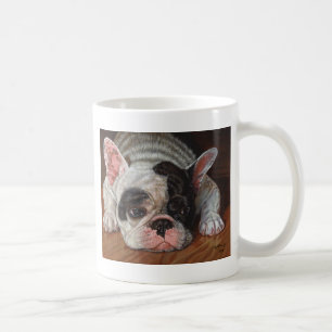 Französische Bulldoggen-Tassen-Schale Tasse