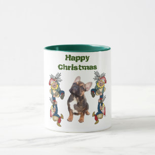 Französische Bulldoggen Weihnachten French Bulldog Tasse