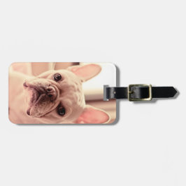 Französische Bulldoggen-Welpe Gepäckanhänger