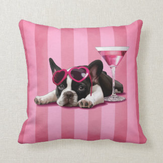 Französische Bulldoggen-Welpe Kissen