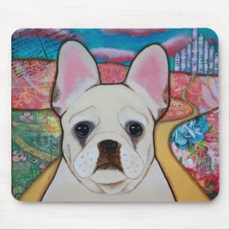 Französische Bulldoggen-Zauberer- von Mousepad