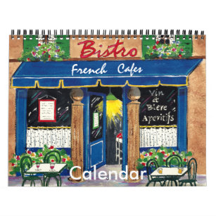 Französische Cafés, Kalender