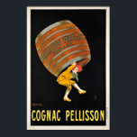 Französische Cognac Ads Art Deco Vintag Poster<br><div class="desc">REPRO. Druck eines Werbe-(Ad-)Poster, entworfen von Cappiello für Französisch Cognac Pellisson Père & Co, um 1907. Digital renoviert, um die Originalfarben noch besser herauszubringen und so viele Unvollkommenheiten wie möglich zu beheben. Dieses Kunstwerk würde großartig aussehen, wenn es in Zuhause, Büro, Bar, Café, Pub oder Restaurant gerahmt wäre! Bitte passen...</div>