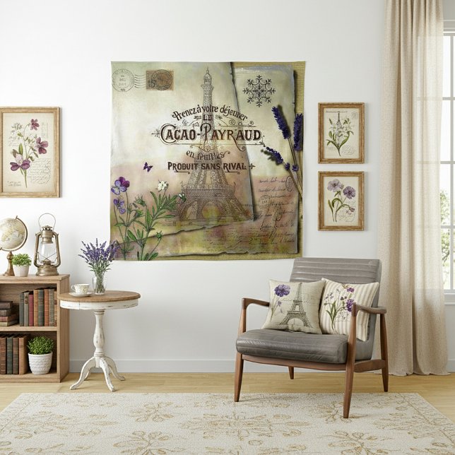 Französische Collage Wandteppich (Von Creator hochgeladen)