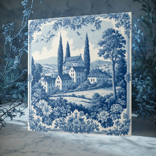 Französische Cottage Shabby Chic Dekoration Blau D Fliese