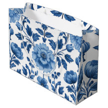 Französische Cottagecore Blaue Blumengestecke
