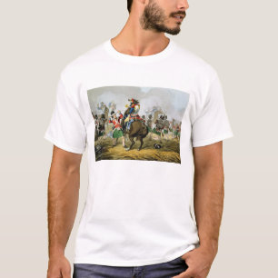 Französische Cuirassiers in der Schlacht von Wate T-Shirt