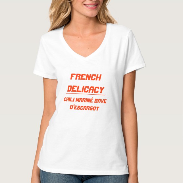 französische Delikatesse T-Shirt (Vorderseite)