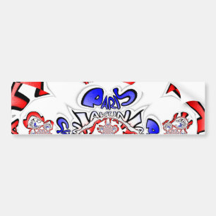 Französische Drehung Hakuna Matata: Einzigartiger  Autoaufkleber