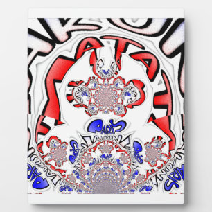 Französische Drehung Hakuna Matata: Einzigartiger Fotoplatte