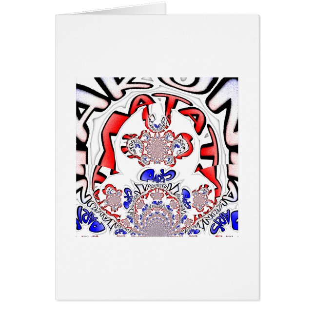 Französische Drehung Hakuna Matata Einzigartiger K (Vorne)