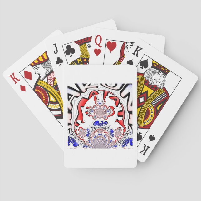 Französische Drehung Hakuna Matata: Einzigartiger  Spielkarten (Rückseite)