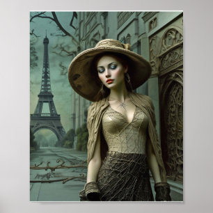 Französische Elegance Print, Value Poster Paper (M