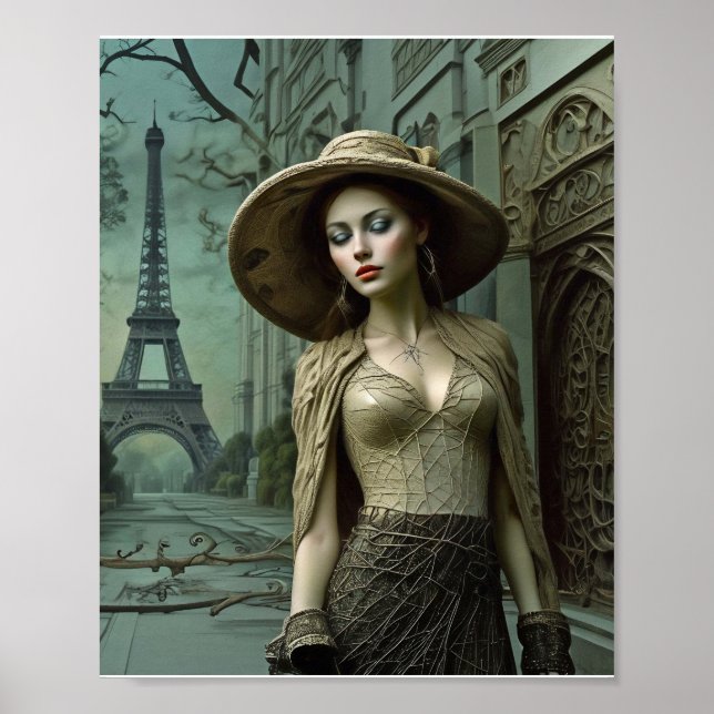 Französische Elegance Print, Value Poster Paper (M (Vorne)