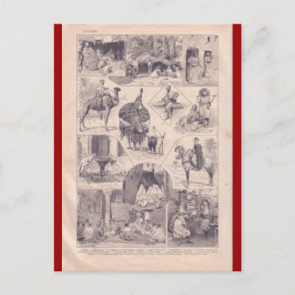 Französische Enzyklopädie 1920, Algerien Postkarte